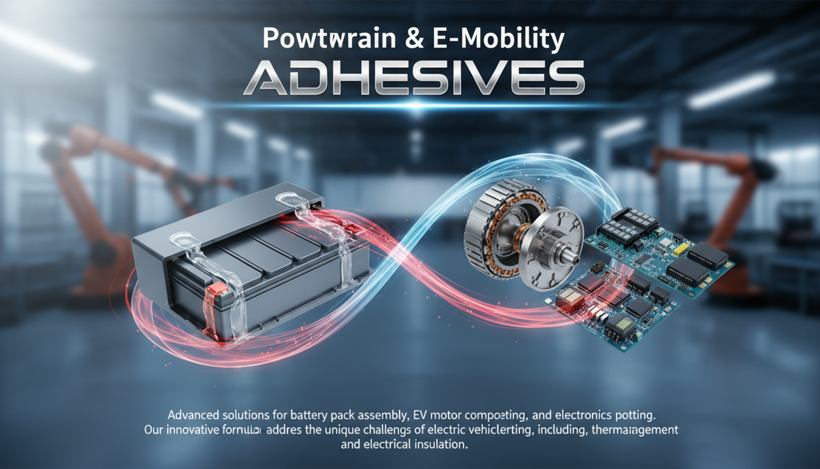 Electric vehicle battery pack and powertrain components