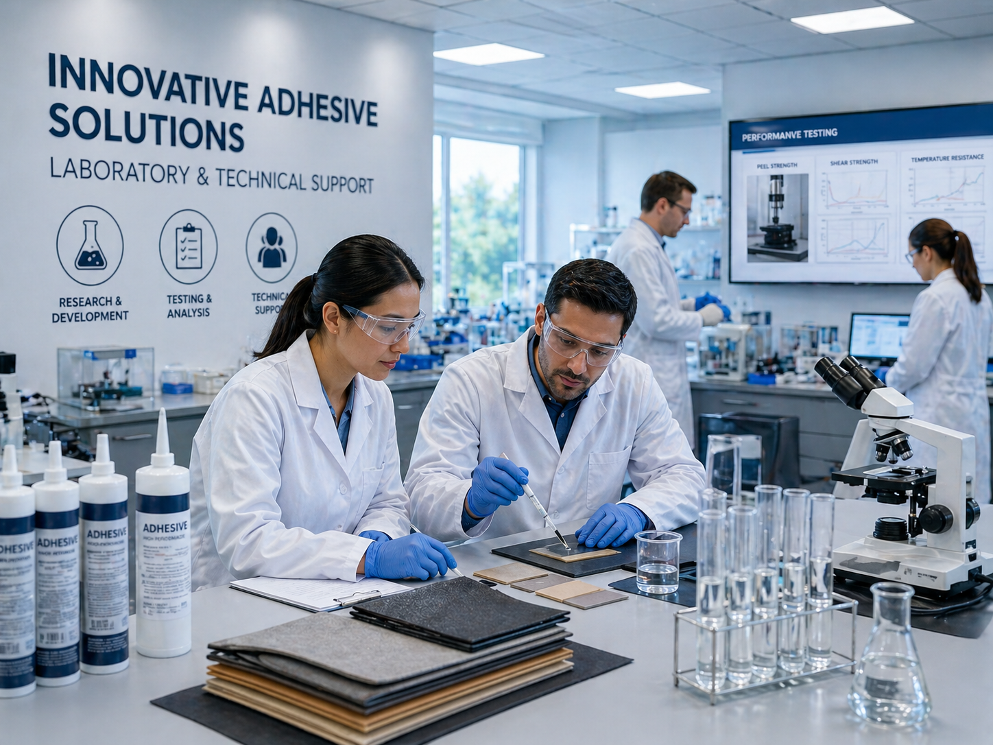Modern laboratory and technical support facility
