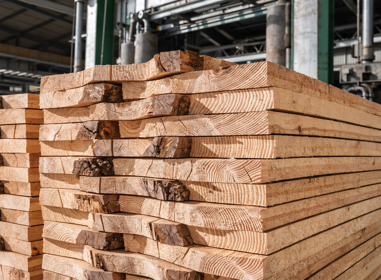 Laminated beams and structural wood products with high-strength DSK bonding solutions