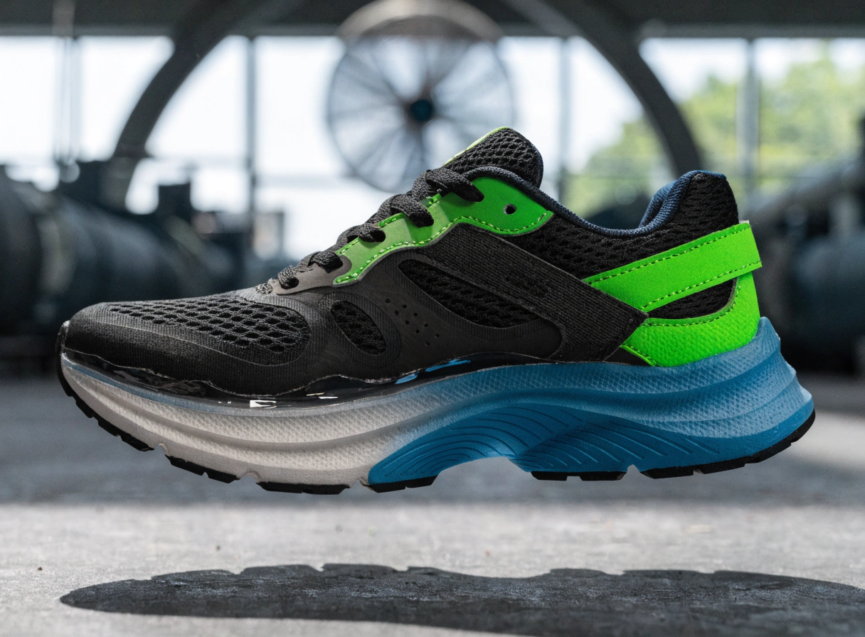 Sports and performance footwear showcasing high-flexibility bonding solutions