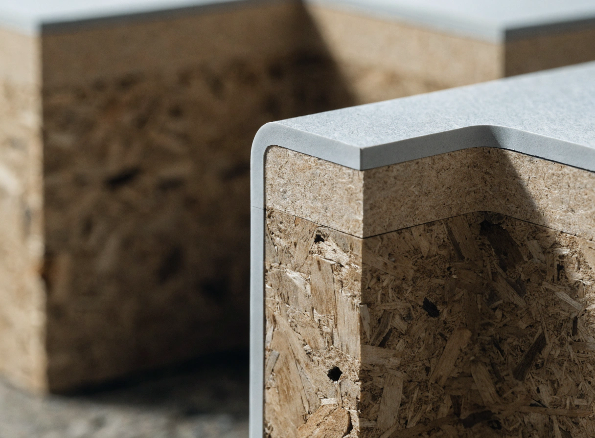 MDF, particleboard, and edge banding with superior DSK adhesive performance