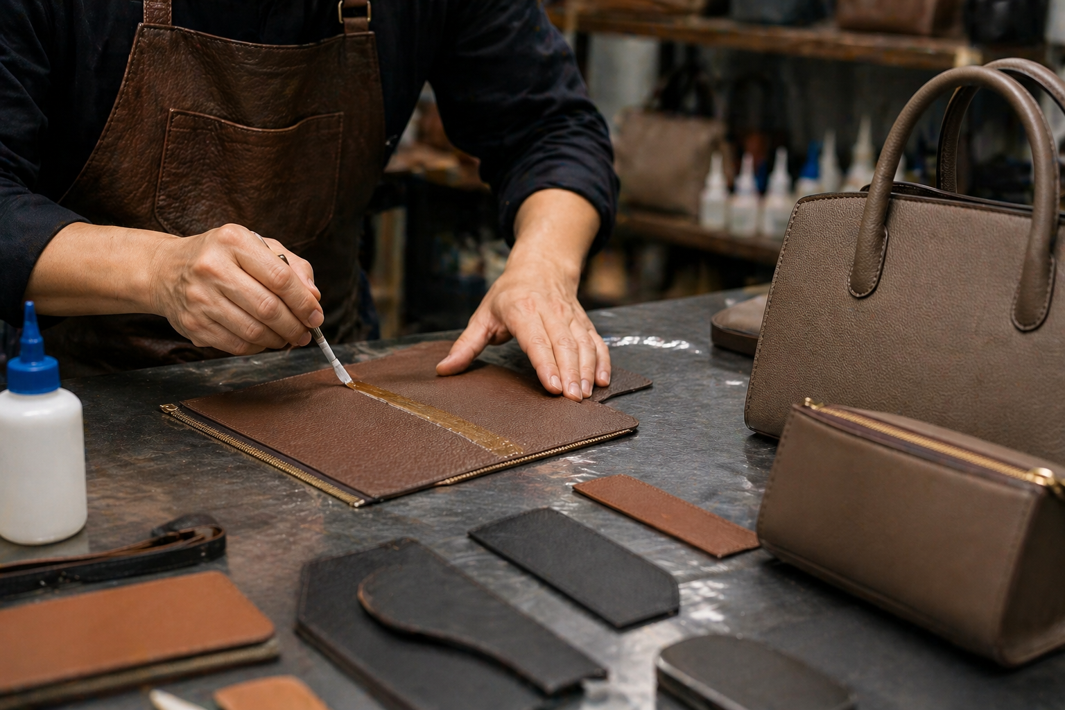 Premium leather goods manufacturing