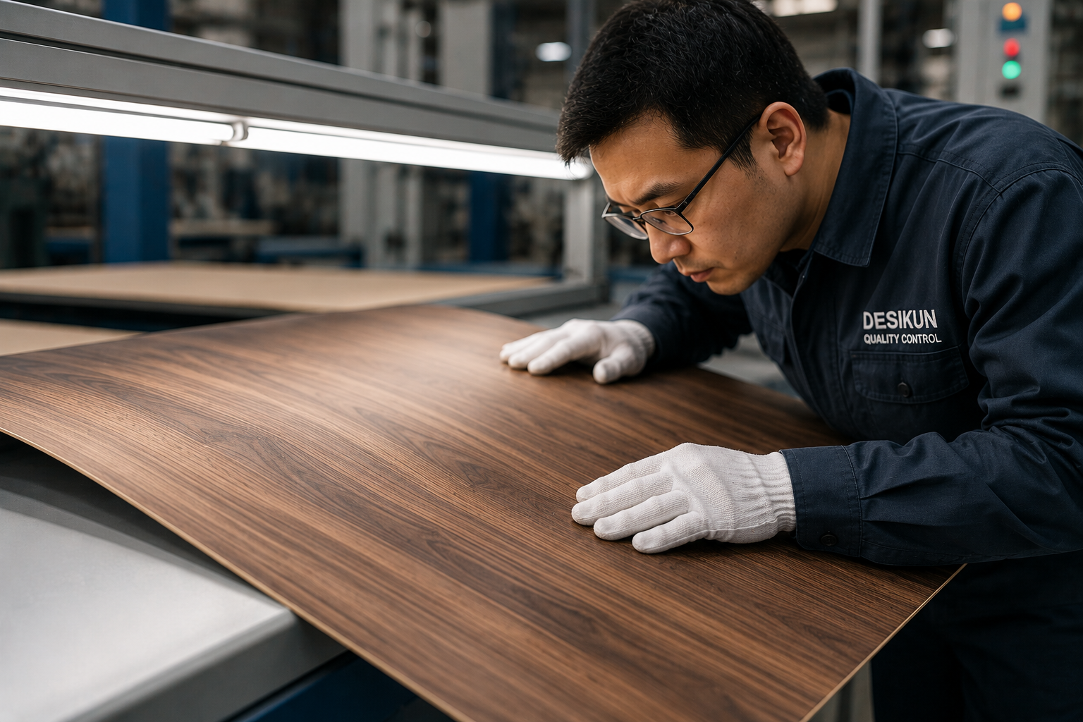 Veneer quality control