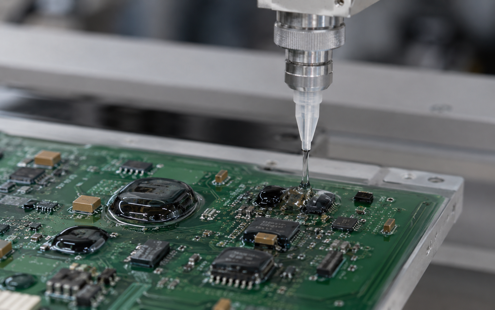 Encapsulated electronic components with protective coating