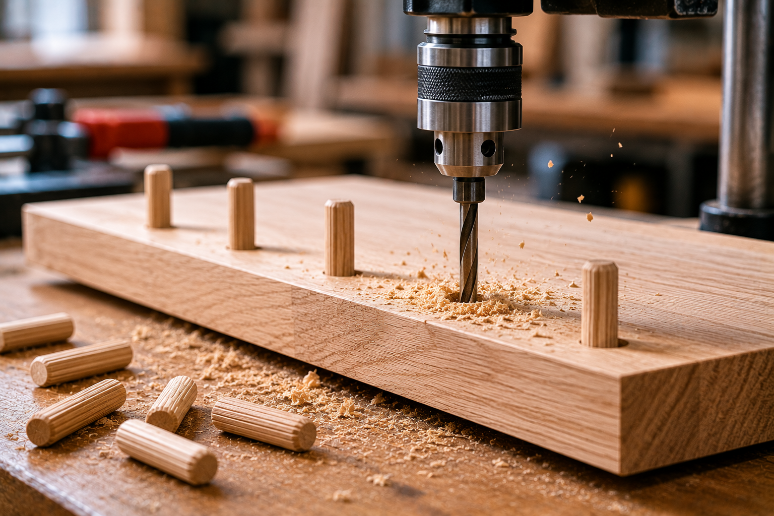 Doweling precision work