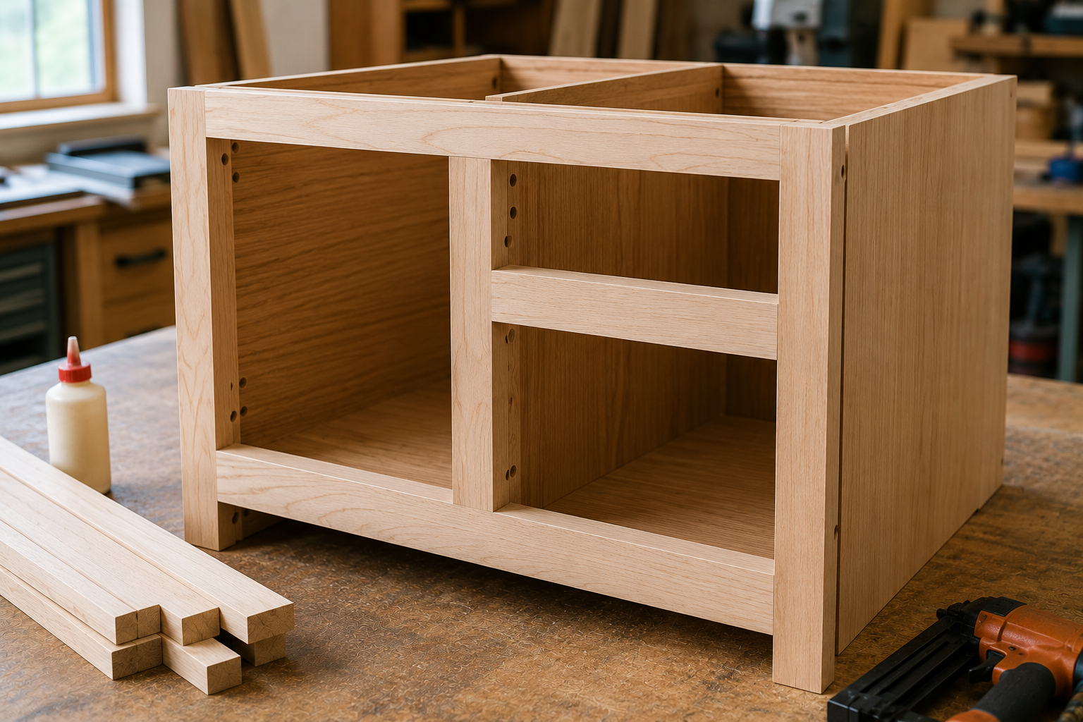 Face frame construction