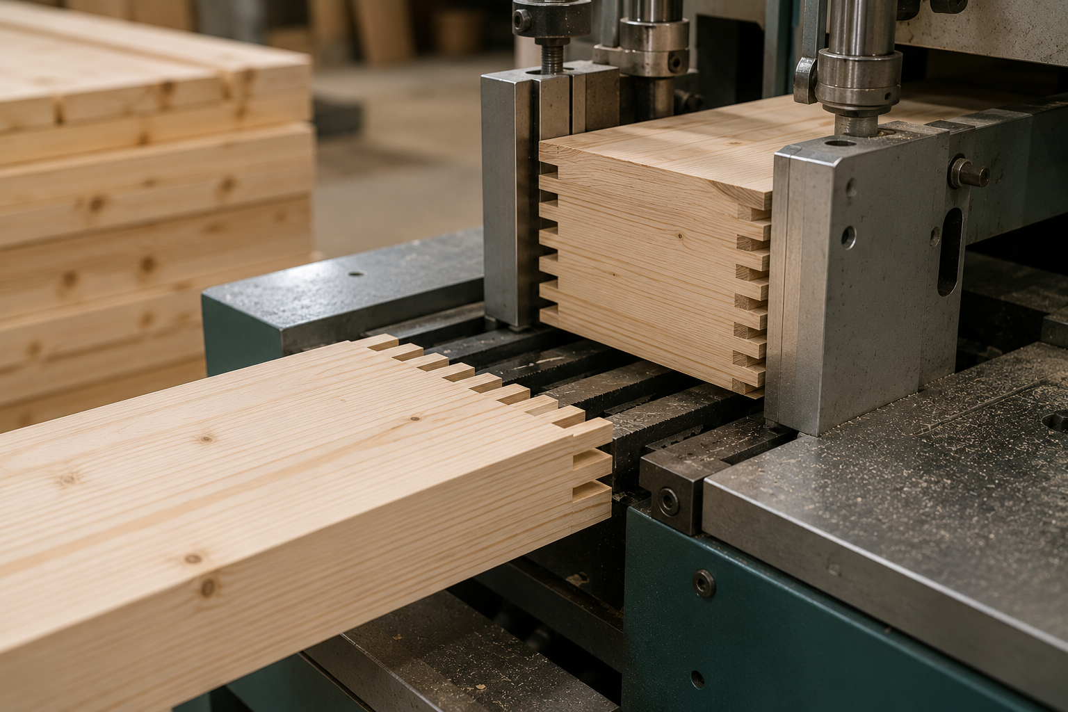Finger jointing process